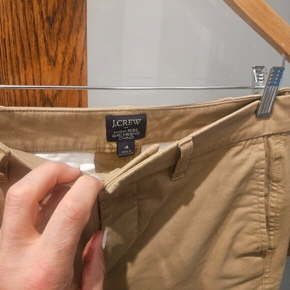 J Crew Girlfriend Chino - Picture 2 of 2
